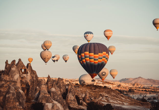 Düşler Diyarı: Kapadokya Balon Turu Paketi